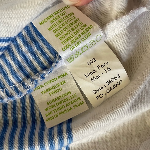 Lilly Pulitzer Melle Sleeveless Racerback Dress in Bay Blue Coconut Stripe - Picture 10 of 13